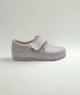 Prince White Shoes for Baby Boy by Velcro - Harpers