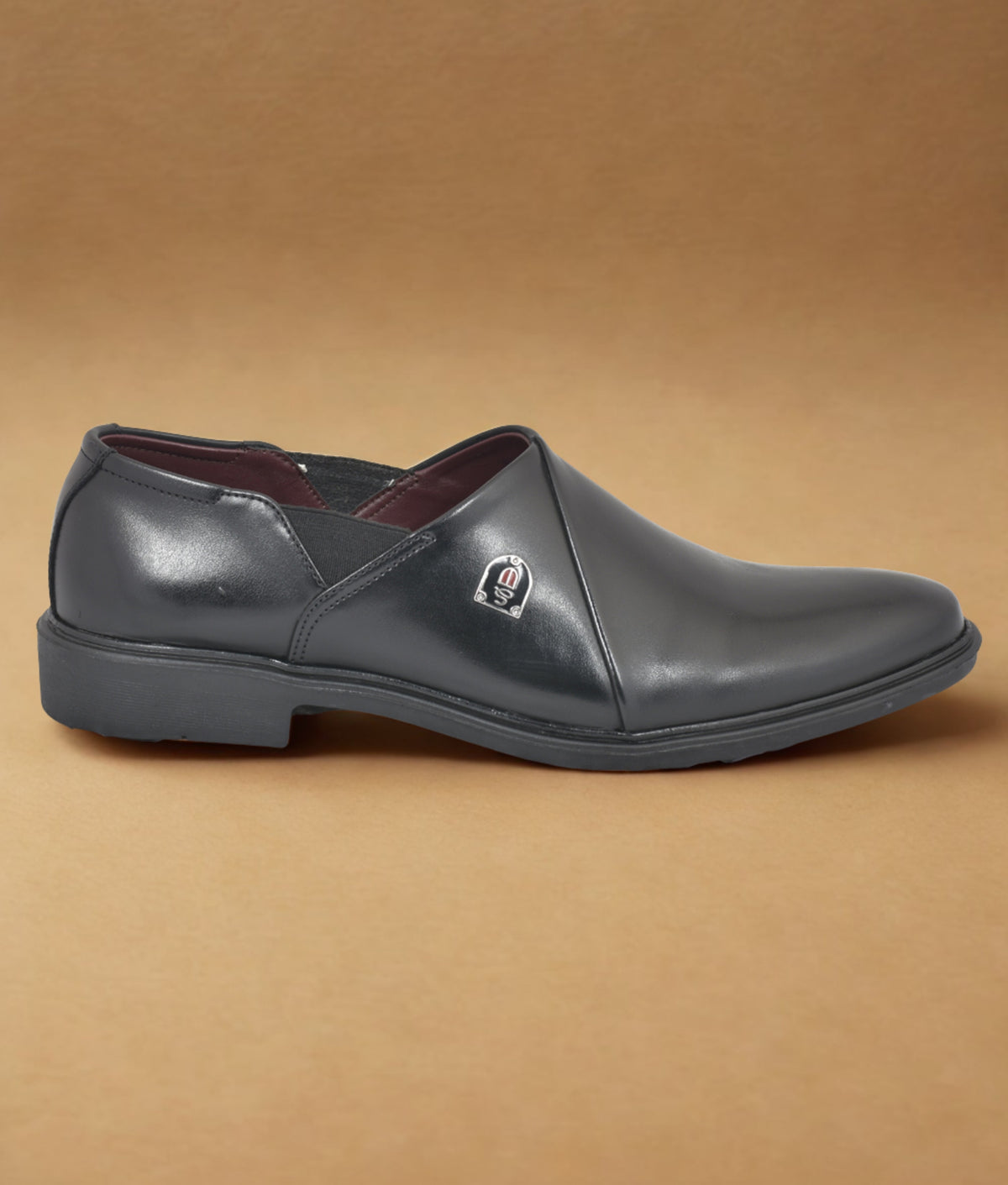 Black Formal Shoes for Men by Harpers OL-1527 - Harpers