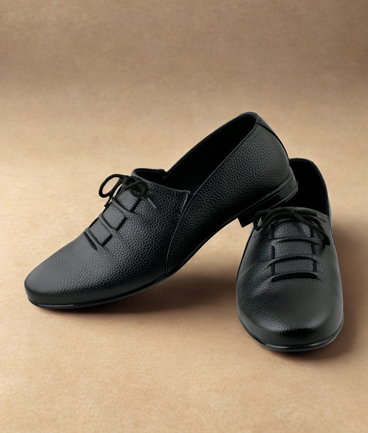 Black Formal Men Shoes with Laces OL-1599