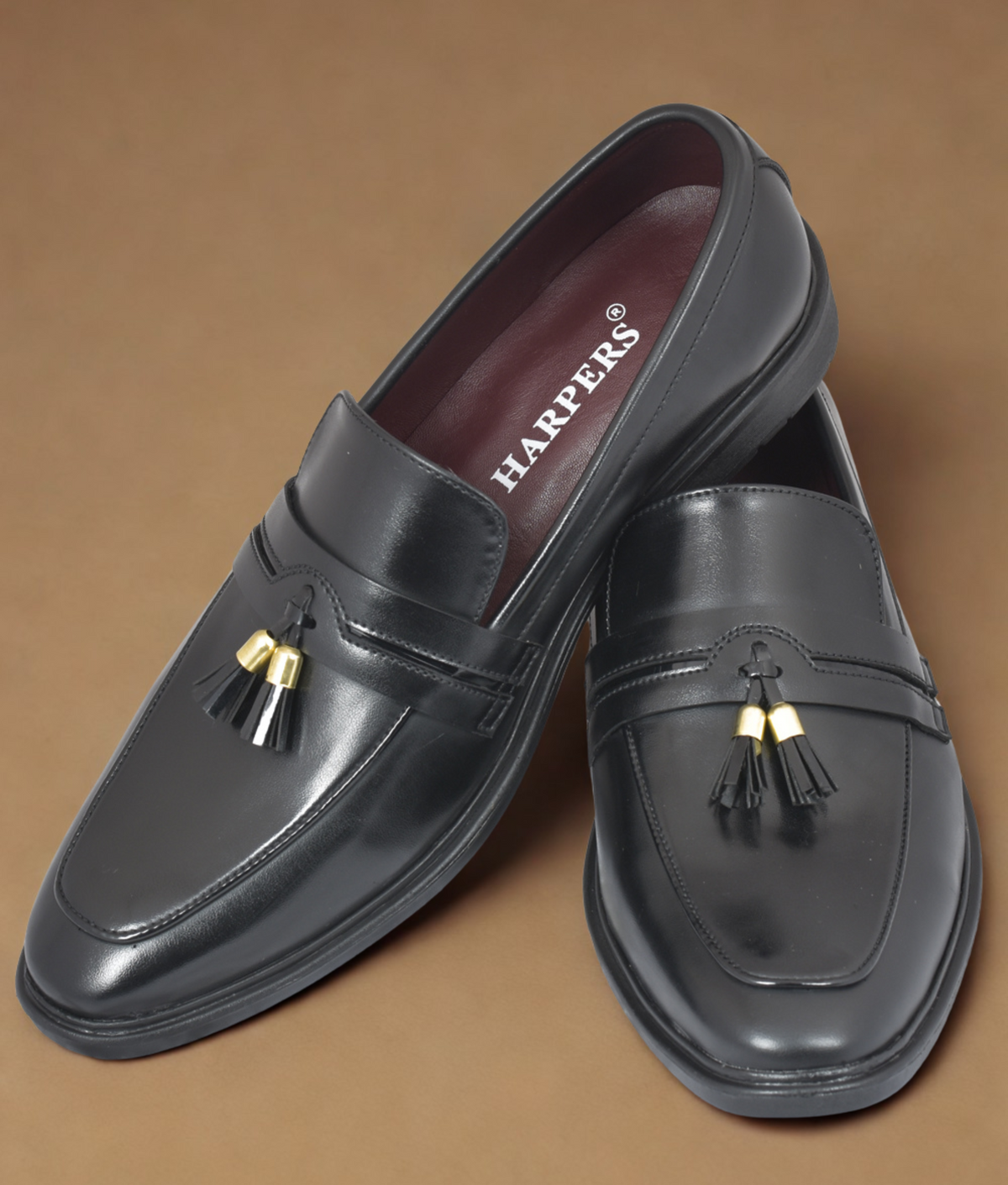 New Black Shoes For Men by Harpers OL-1579 - Harpers