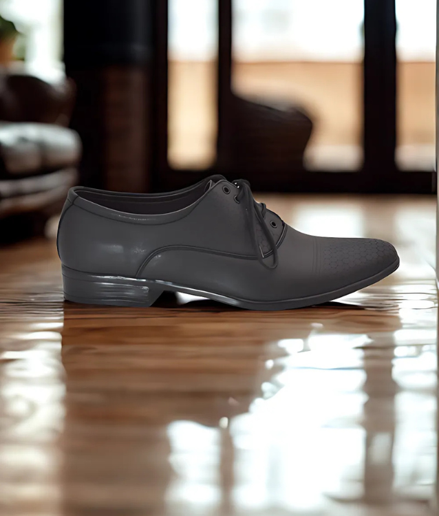 Derby Shoes for Men in Hexagonal Pattern OL-1537 - Harpers